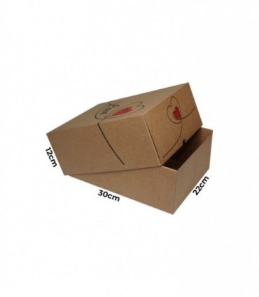 CAJA CARTÓN 300X220X120 mm