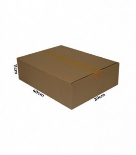 CAJA CARTÓN 400X300X110 mm