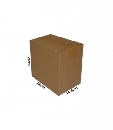 CAJA CARTÓN 220X145X210 mm