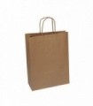 BOLSA PAPEL 24+10X22 KRAFT  LISO