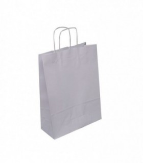 BOLSA PAPEL 24+10X32 CEL. BLANCO