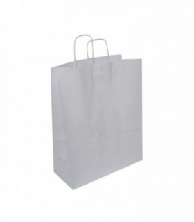 BOLSA PAPEL 32+14X40 CEL. BLANCO