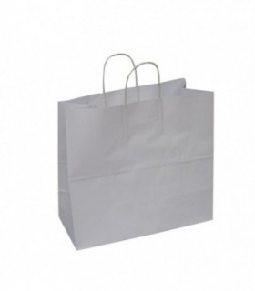 BOLSA PAPEL 35+12X30 CEL. BLANCO