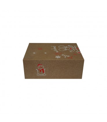 CAJA CARTON 30X22X12 RENO NAVIDAD